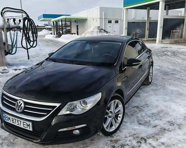 Черный Фольксваген CC / Passat CC, объемом двигателя 1.98 л и пробегом 280 тыс. км за 9200 $, фото 1 на Automoto.ua