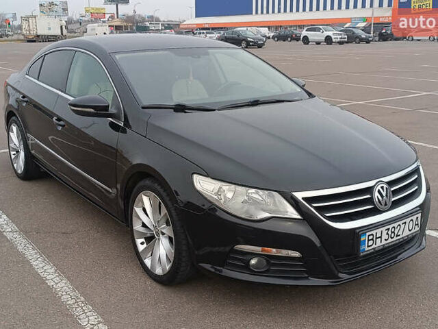 Черный Фольксваген CC / Passat CC, объемом двигателя 2 л и пробегом 185 тыс. км за 9500 $, фото 1 на Automoto.ua
