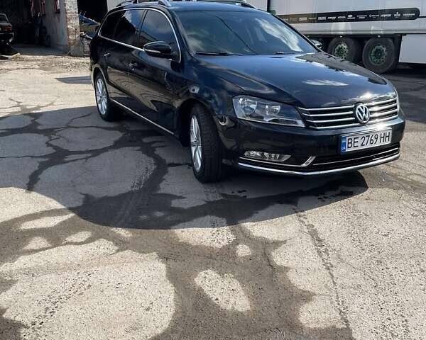Черный Фольксваген CC / Passat CC, объемом двигателя 2 л и пробегом 280 тыс. км за 12000 $, фото 1 на Automoto.ua