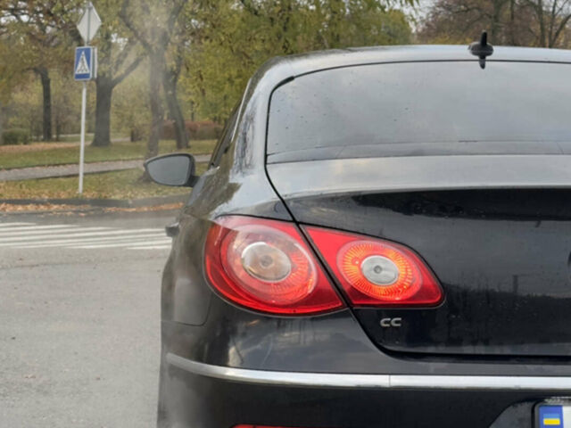 Черный Фольксваген CC / Passat CC, объемом двигателя 1.98 л и пробегом 175 тыс. км за 8500 $, фото 1 на Automoto.ua