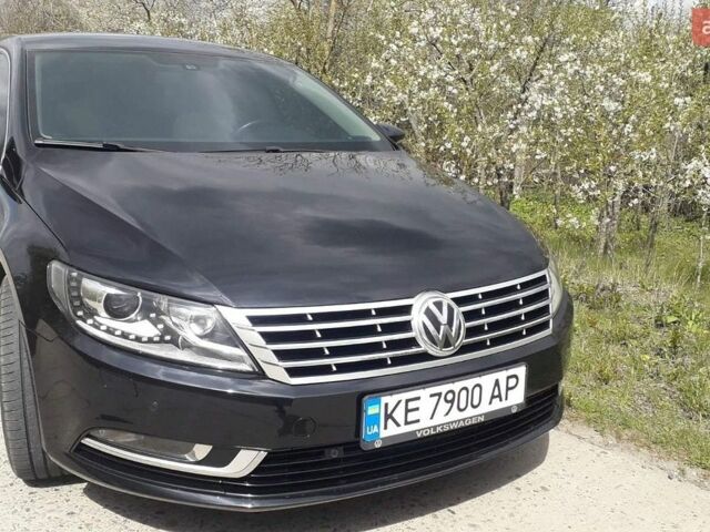 Черный Фольксваген CC / Passat CC, объемом двигателя 1.98 л и пробегом 254 тыс. км за 8700 $, фото 1 на Automoto.ua