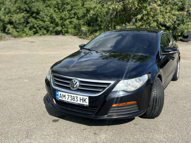 Чорний Фольксваген CC / Passat CC, об'ємом двигуна 1.98 л та пробігом 259 тис. км за 7500 $, фото 1 на Automoto.ua