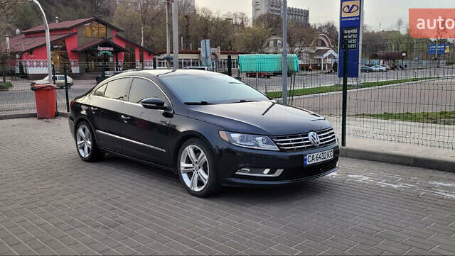 Черный Фольксваген CC / Passat CC, объемом двигателя 1.98 л и пробегом 260 тыс. км за 12200 $, фото 1 на Automoto.ua