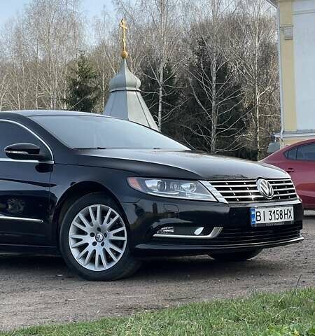 Черный Фольксваген CC / Passat CC, объемом двигателя 1.98 л и пробегом 215 тыс. км за 11700 $, фото 1 на Automoto.ua