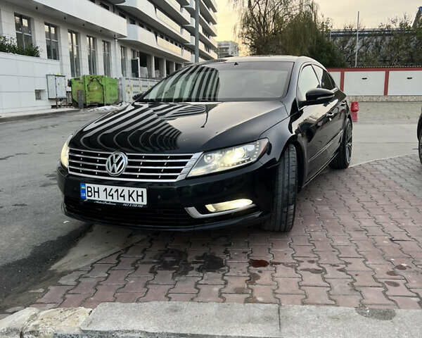 Черный Фольксваген CC / Passat CC, объемом двигателя 1.98 л и пробегом 185 тыс. км за 11300 $, фото 1 на Automoto.ua