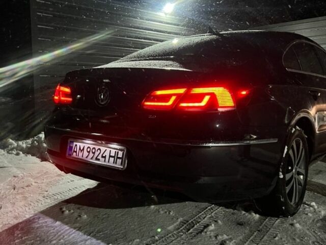 Черный Фольксваген CC / Passat CC, объемом двигателя 1.98 л и пробегом 255 тыс. км за 9100 $, фото 1 на Automoto.ua