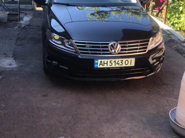 Чорний Фольксваген CC / Passat CC, об'ємом двигуна 2 л та пробігом 212 тис. км за 9000 $, фото 1 на Automoto.ua
