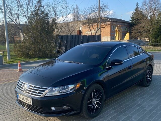 Черный Фольксваген CC / Passat CC, объемом двигателя 1.98 л и пробегом 210 тыс. км за 9600 $, фото 1 на Automoto.ua