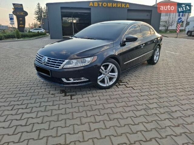 Черный Фольксваген CC / Passat CC, объемом двигателя 2 л и пробегом 210 тыс. км за 8300 $, фото 1 на Automoto.ua
