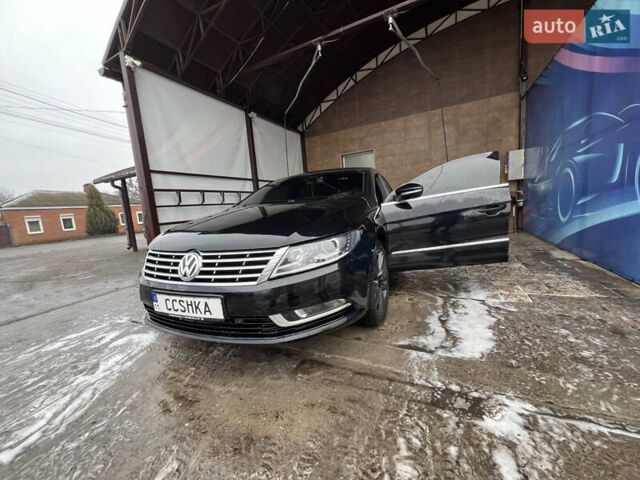 Черный Фольксваген CC / Passat CC, объемом двигателя 1.8 л и пробегом 195 тыс. км за 10300 $, фото 1 на Automoto.ua
