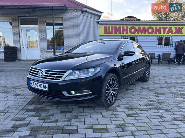 Черный Фольксваген CC / Passat CC, объемом двигателя 2 л и пробегом 200 тыс. км за 11900 $, фото 1 на Automoto.ua