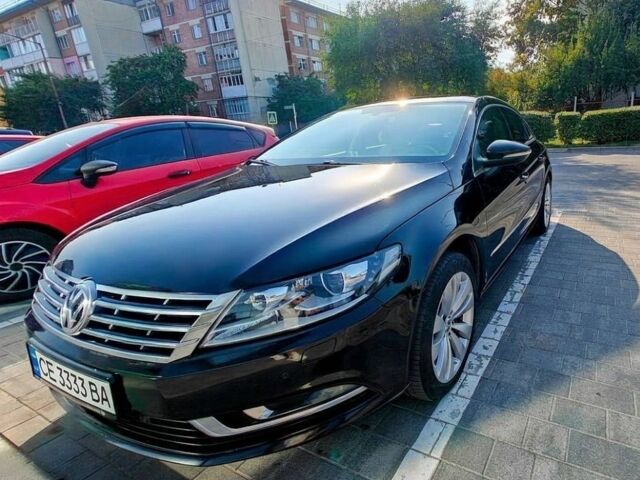 Черный Фольксваген CC / Passat CC, объемом двигателя 2 л и пробегом 77 тыс. км за 17900 $, фото 1 на Automoto.ua