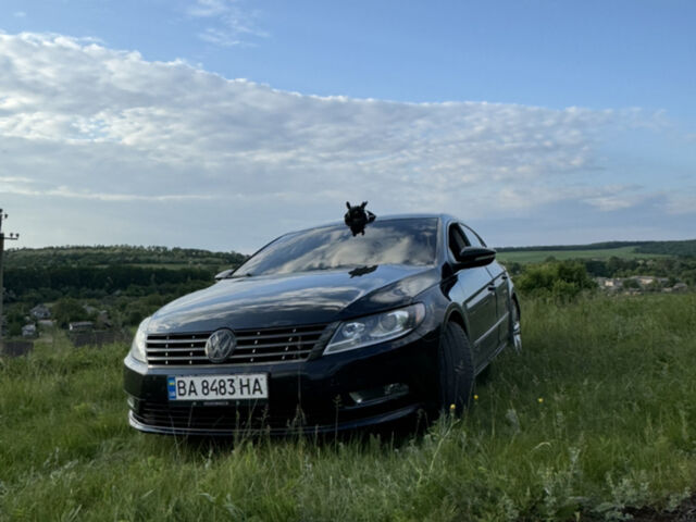 Черный Фольксваген CC / Passat CC, объемом двигателя 1.98 л и пробегом 138 тыс. км за 8300 $, фото 1 на Automoto.ua