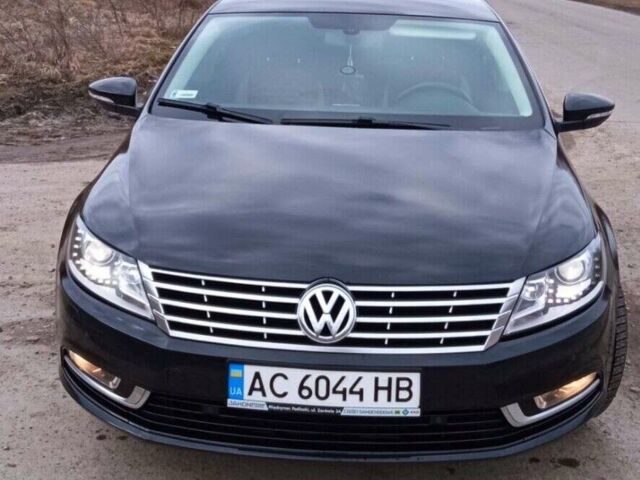 Черный Фольксваген CC / Passat CC, объемом двигателя 2 л и пробегом 177 тыс. км за 12350 $, фото 1 на Automoto.ua