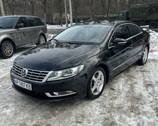 Черный Фольксваген CC / Passat CC, объемом двигателя 1.98 л и пробегом 230 тыс. км за 9500 $, фото 1 на Automoto.ua