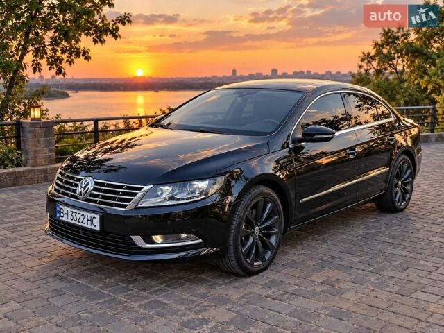 Черный Фольксваген CC / Passat CC, объемом двигателя 1.98 л и пробегом 205 тыс. км за 12000 $, фото 1 на Automoto.ua