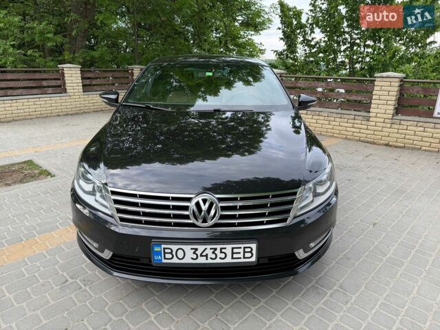 Черный Фольксваген CC / Passat CC, объемом двигателя 1.98 л и пробегом 210 тыс. км за 12000 $, фото 1 на Automoto.ua
