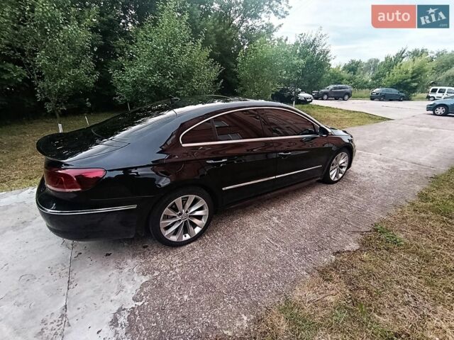 Черный Фольксваген CC / Passat CC, объемом двигателя 2 л и пробегом 250 тыс. км за 9601 $, фото 1 на Automoto.ua
