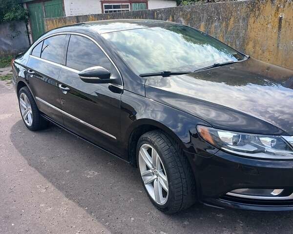 Черный Фольксваген CC / Passat CC, объемом двигателя 2 л и пробегом 200 тыс. км за 10000 $, фото 1 на Automoto.ua