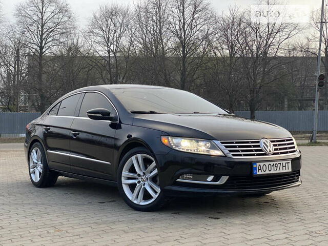Черный Фольксваген CC / Passat CC, объемом двигателя 2 л и пробегом 160 тыс. км за 10800 $, фото 1 на Automoto.ua