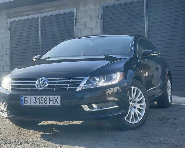 Черный Фольксваген CC / Passat CC, объемом двигателя 1.98 л и пробегом 226 тыс. км за 11300 $, фото 1 на Automoto.ua