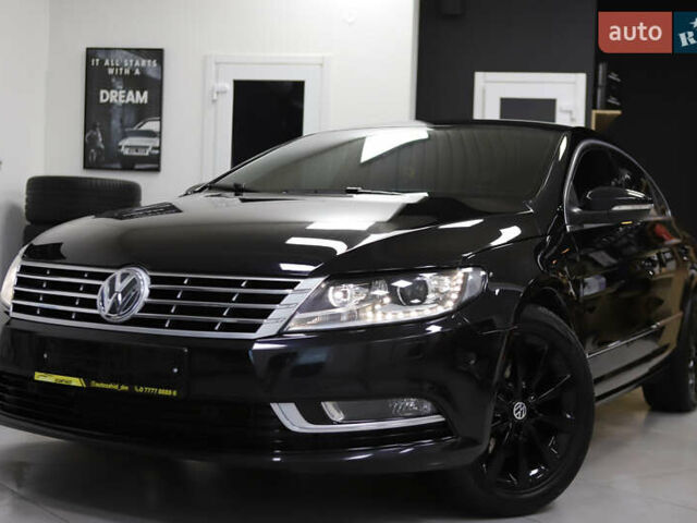 Черный Фольксваген CC / Passat CC, объемом двигателя 1.98 л и пробегом 212 тыс. км за 8900 $, фото 1 на Automoto.ua