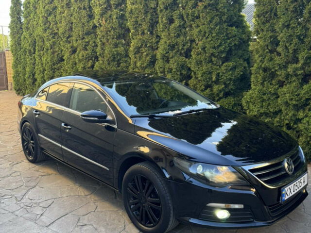 Черный Фольксваген CC / Passat CC, объемом двигателя 1.98 л и пробегом 260 тыс. км за 7200 $, фото 1 на Automoto.ua