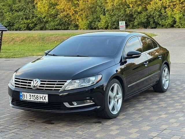 Черный Фольксваген CC / Passat CC, объемом двигателя 1.98 л и пробегом 235 тыс. км за 9500 $, фото 1 на Automoto.ua