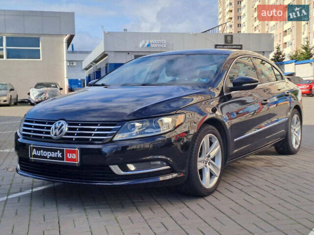 Черный Фольксваген CC / Passat CC, объемом двигателя 2 л и пробегом 172 тыс. км за 10390 $, фото 1 на Automoto.ua