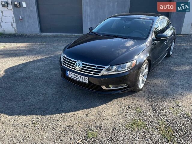 Чорний Фольксваген CC / Passat CC, об'ємом двигуна 1.98 л та пробігом 202 тис. км за 8500 $, фото 1 на Automoto.ua