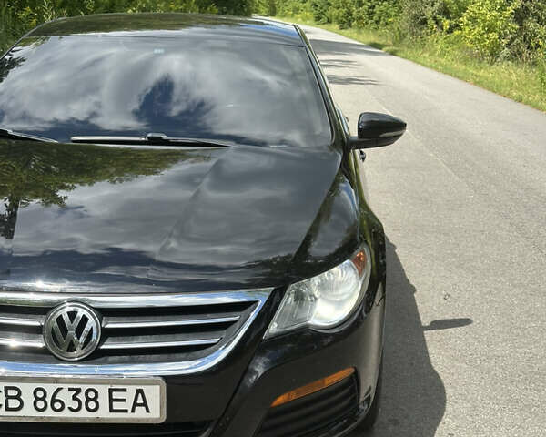 Черный Фольксваген CC / Passat CC, объемом двигателя 1.98 л и пробегом 243 тыс. км за 10200 $, фото 1 на Automoto.ua