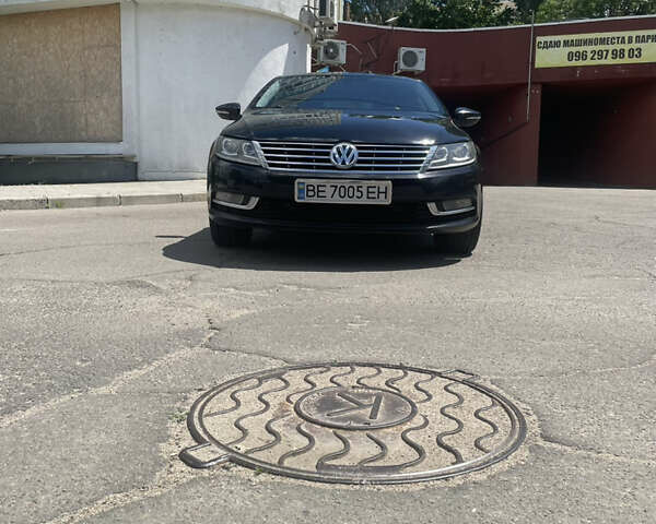 Черный Фольксваген CC / Passat CC, объемом двигателя 2 л и пробегом 203 тыс. км за 13100 $, фото 1 на Automoto.ua