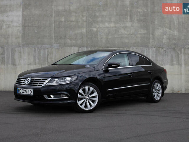 Черный Фольксваген CC / Passat CC, объемом двигателя 1.97 л и пробегом 256 тыс. км за 13000 $, фото 1 на Automoto.ua