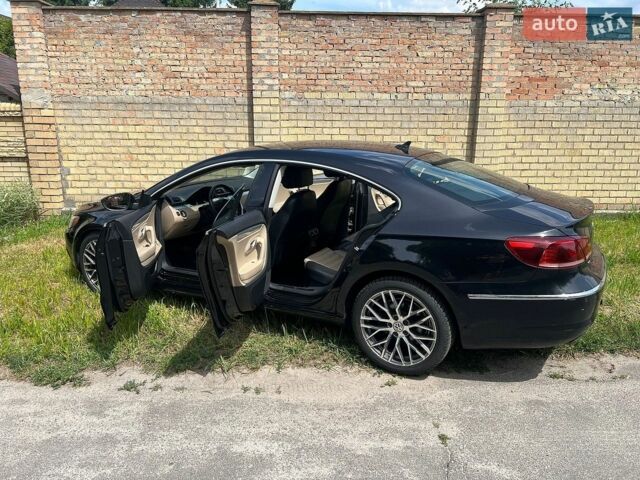 Черный Фольксваген CC / Passat CC, объемом двигателя 1.98 л и пробегом 212 тыс. км за 9500 $, фото 1 на Automoto.ua