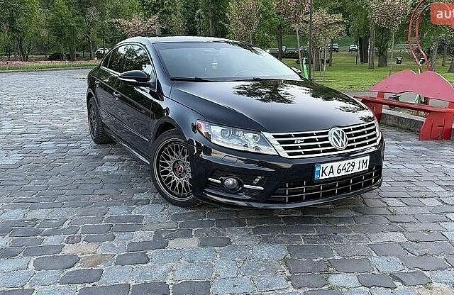 Черный Фольксваген CC / Passat CC, объемом двигателя 1.98 л и пробегом 235 тыс. км за 9800 $, фото 1 на Automoto.ua