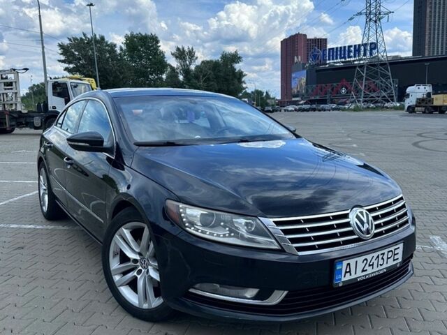 Черный Фольксваген CC / Passat CC, объемом двигателя 1.98 л и пробегом 210 тыс. км за 10000 $, фото 1 на Automoto.ua