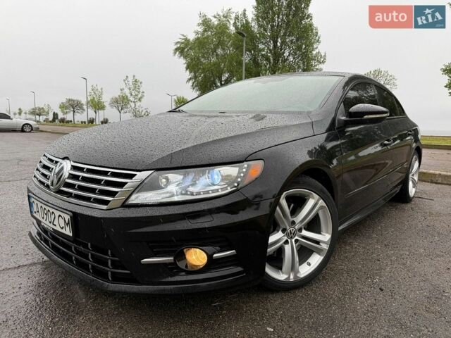 Чорний Фольксваген CC / Passat CC, об'ємом двигуна 2 л та пробігом 170 тис. км за 9000 $, фото 1 на Automoto.ua