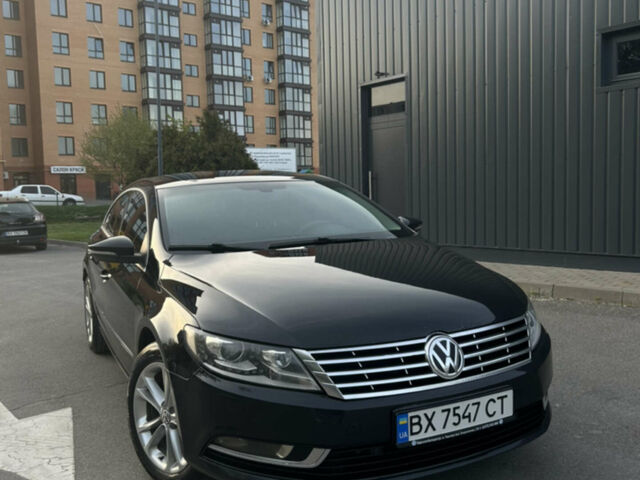 Черный Фольксваген CC / Passat CC, объемом двигателя 1.97 л и пробегом 303 тыс. км за 12000 $, фото 1 на Automoto.ua