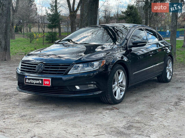 Черный Фольксваген CC / Passat CC, объемом двигателя 2 л и пробегом 131 тыс. км за 11290 $, фото 1 на Automoto.ua