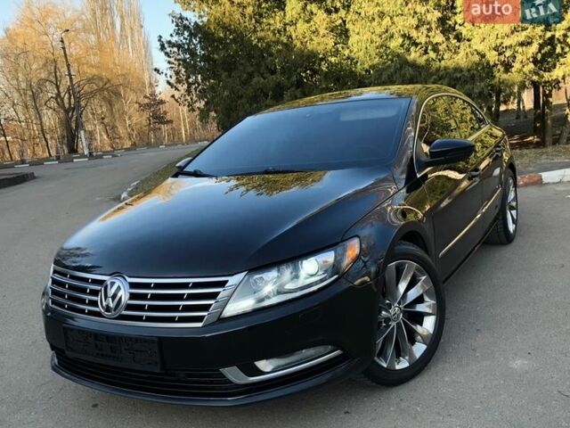 Черный Фольксваген CC / Passat CC, объемом двигателя 2 л и пробегом 216 тыс. км за 9200 $, фото 1 на Automoto.ua