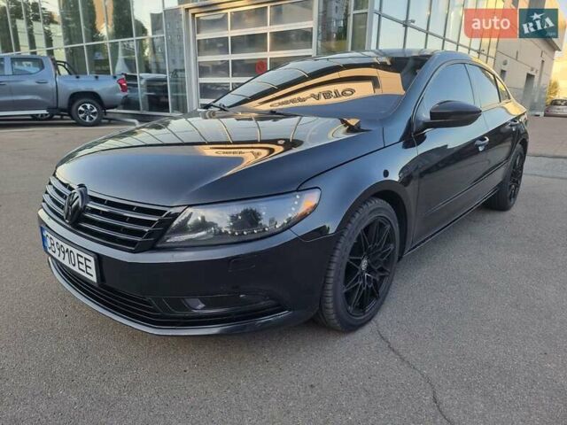 Черный Фольксваген CC / Passat CC, объемом двигателя 1.98 л и пробегом 202 тыс. км за 8900 $, фото 1 на Automoto.ua