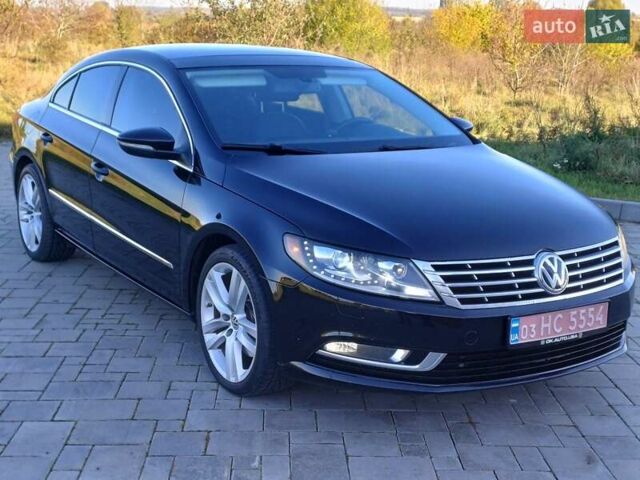 Черный Фольксваген CC / Passat CC, объемом двигателя 2 л и пробегом 200 тыс. км за 9750 $, фото 1 на Automoto.ua