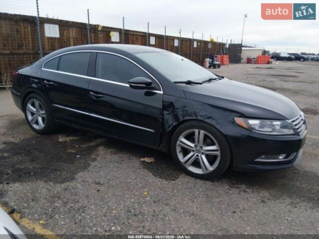 Чорний Фольксваген CC / Passat CC, об'ємом двигуна 2 л та пробігом 141 тис. км за 700 $, фото 1 на Automoto.ua