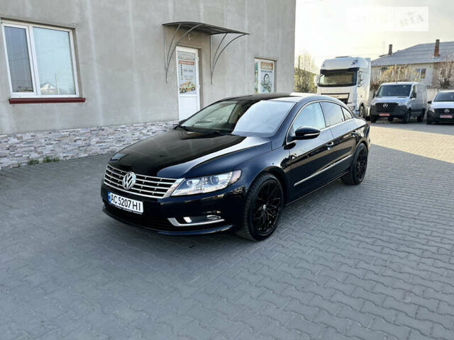 Черный Фольксваген CC / Passat CC, объемом двигателя 2 л и пробегом 232 тыс. км за 10000 $, фото 1 на Automoto.ua