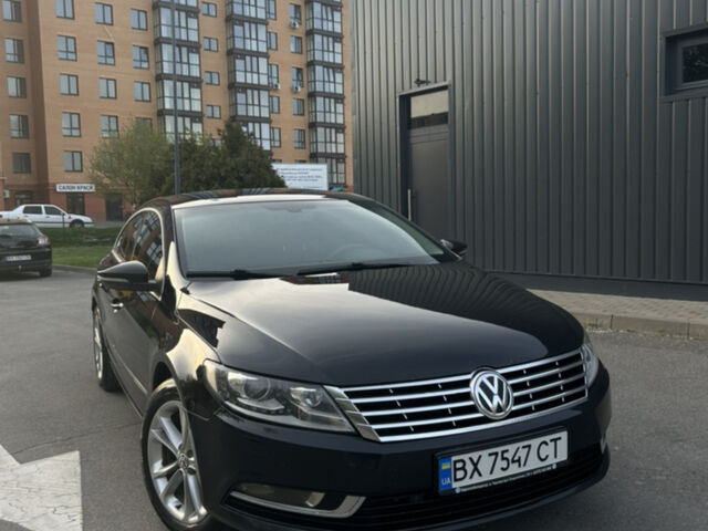 Черный Фольксваген CC / Passat CC, объемом двигателя 1.97 л и пробегом 303 тыс. км за 12000 $, фото 1 на Automoto.ua