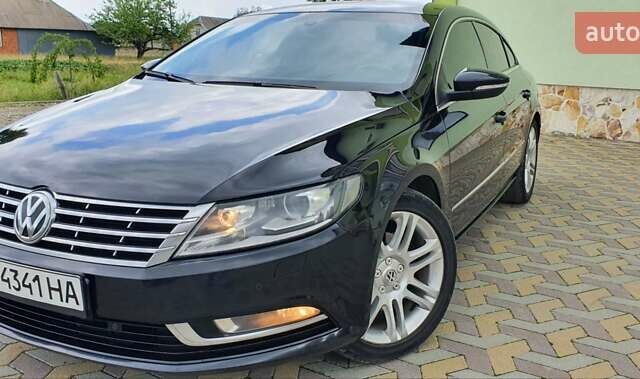 Черный Фольксваген CC / Passat CC, объемом двигателя 2 л и пробегом 175 тыс. км за 13300 $, фото 1 на Automoto.ua