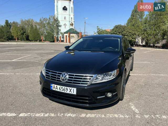 Черный Фольксваген CC / Passat CC, объемом двигателя 1.98 л и пробегом 123 тыс. км за 11999 $, фото 1 на Automoto.ua