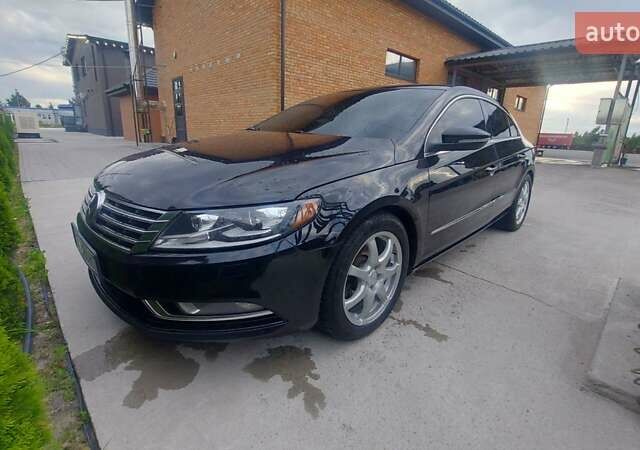 Черный Фольксваген CC / Passat CC, объемом двигателя 1.98 л и пробегом 210 тыс. км за 10999 $, фото 1 на Automoto.ua