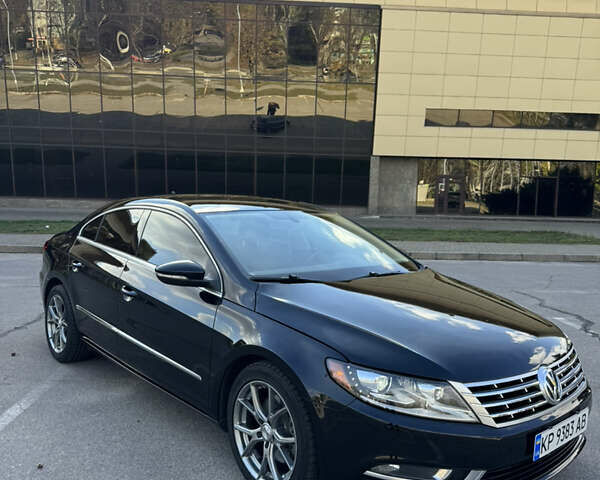 Черный Фольксваген CC / Passat CC, объемом двигателя 2 л и пробегом 160 тыс. км за 13000 $, фото 1 на Automoto.ua