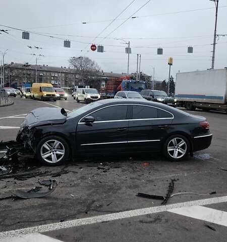 Черный Фольксваген CC / Passat CC, объемом двигателя 1.98 л и пробегом 165 тыс. км за 7500 $, фото 1 на Automoto.ua